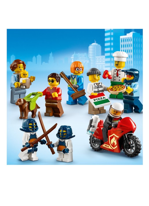 LEGO Stadscentrum - 60292 - detail 7 grijs