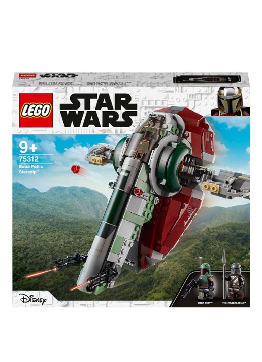 LEGO Star Wars Boba Fett's sterrenschip - 75312 - voorkant 6 multicolor