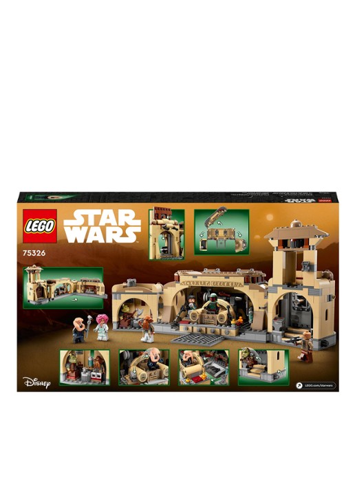 LEGO Star Wars Boba Fett's Troonzaal set - 75326 - detail 2 multicolor