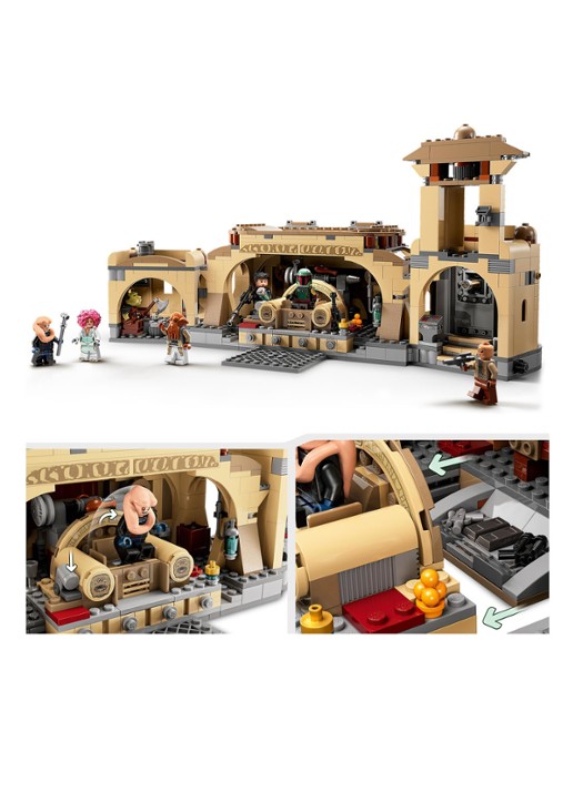LEGO Star Wars Boba Fett's Troonzaal set - 75326 - detail 4 multicolor