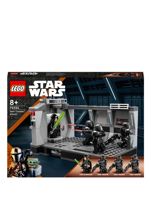 LEGO Star Wars Dark Trooper Aanval Speelgoed set - 75324 - voorkant 6 multicolor