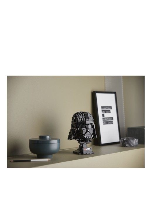 LEGO Star Wars Darth Vader helm - 75304 - detail 5 zwart