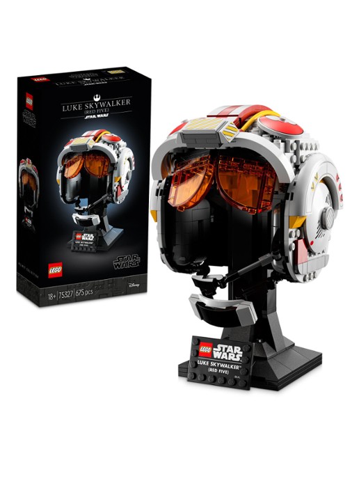 LEGO Star Wars Luke Skywalker Red Five Helm set - 75327 - detail 3 multicolor