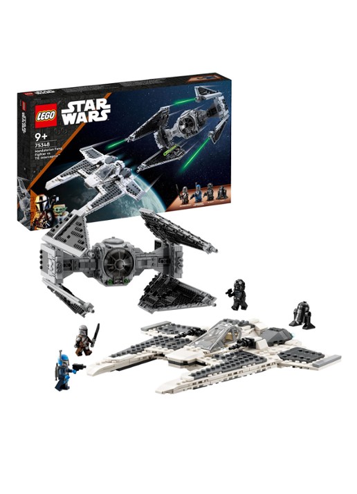LEGO Star Wars Mandalorian Fang Fighter vs. TIE Interceptor bouwspeelgoed 75348 - detail 6 undefined
