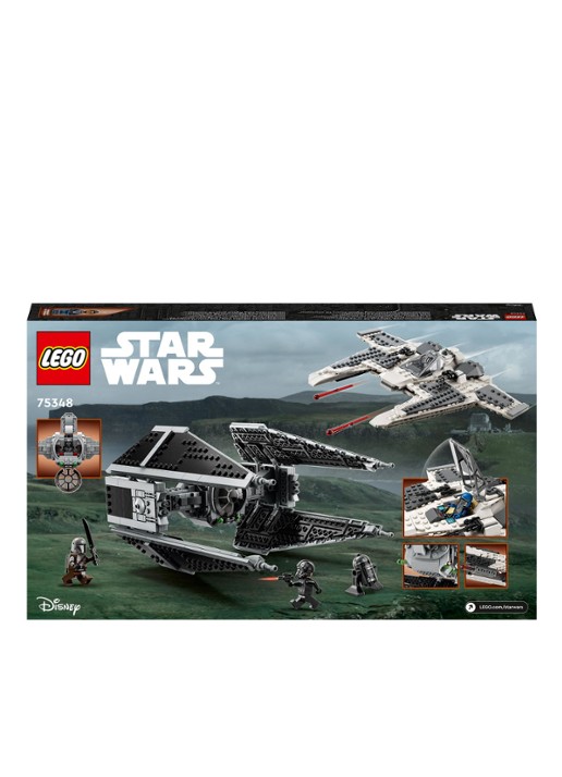 LEGO Star Wars Mandalorian Fang Fighter vs. TIE Interceptor bouwspeelgoed 75348 - detail 7 undefined