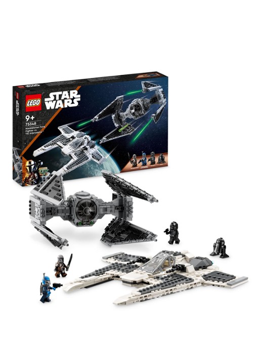LEGO Star Wars Mandalorian Fang Fighter vs. TIE Interceptor bouwspeelgoed 75348 - voorkant 2 undefined