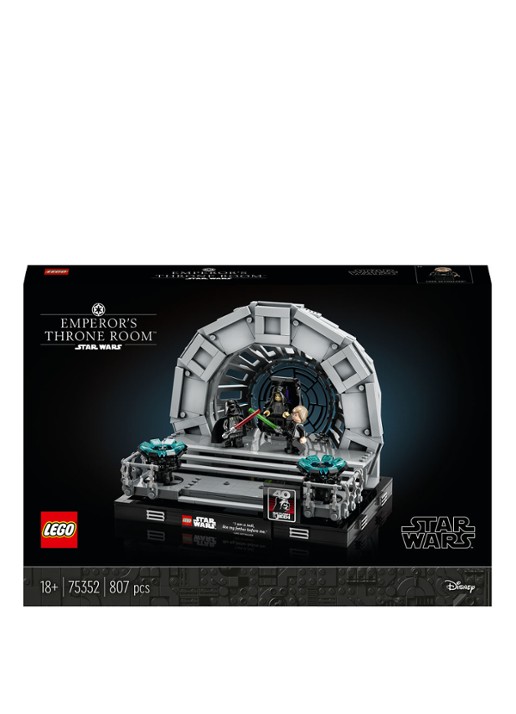 LEGO Star Wars Troonzaal van de keizer diorama bouwset - 75352 - voorkant undefined
