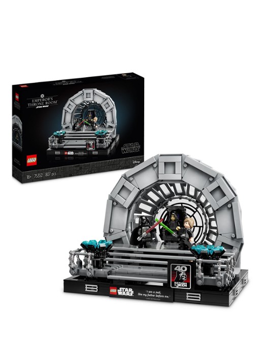 LEGO Star Wars Troonzaal van de keizer diorama bouwset - 75352 - voorkant 2 undefined