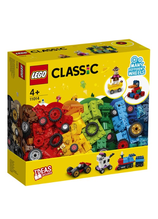 LEGO Stenen en wielen - 11014 - voorkant geel