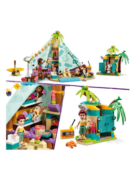 LEGO Strand Glamping bouwspeelgoed - 41700 - detail 4 multicolor