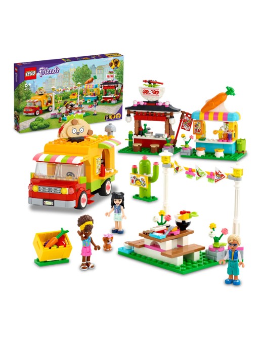 LEGO Streetfoodmarkt bouwspeelgoed - 41701 - detail 3 multicolor