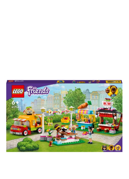 LEGO Streetfoodmarkt bouwspeelgoed - 41701 - voorkant multicolor