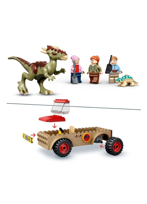 LEGO Stygimoloch Dinosaurus Ontsnapping - 76939 - detail 5 multicolor