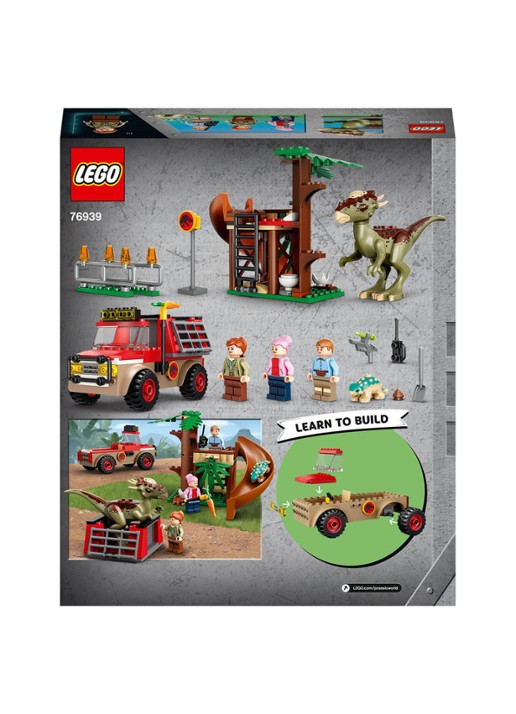 LEGO Stygimoloch Dinosaurus Ontsnapping - 76939 - voorkant multicolor