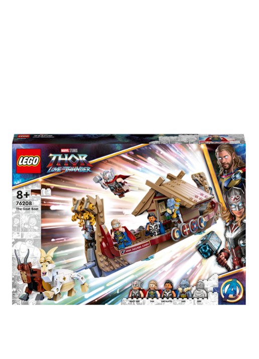 LEGO Super Heroes Het Geitenschip - 76208 - voorkant multicolor