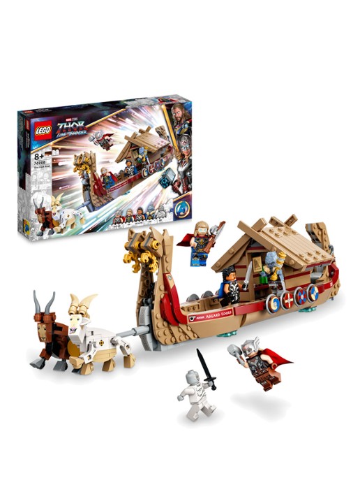 LEGO Super Heroes Het Geitenschip - 76208 - voorkant 2 multicolor