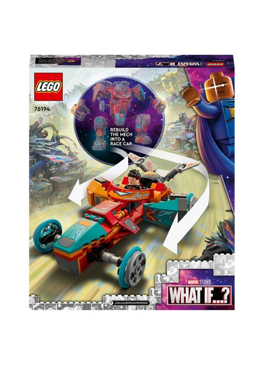 LEGO Super Heroes Tony Stark’s Sakaarian Iron Man - 76194 - detail 7 steenrood