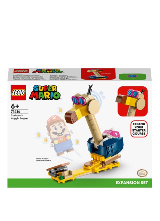 LEGO Super Mario Conkdors hoofdmepper Uitbreidingsset -  71414 - voorkant 2 multicolor
