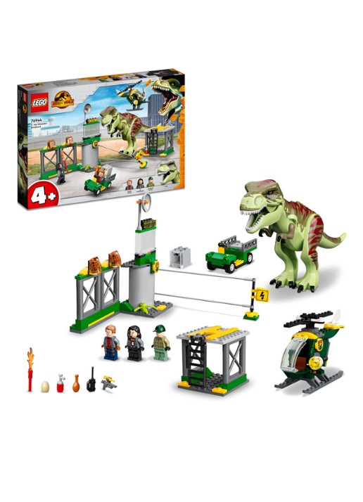 LEGO T. rex dinosaurus ontsnapping - 76944 - detail 3 multicolor