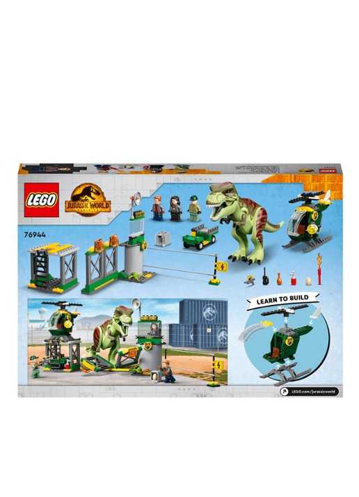 LEGO T. rex dinosaurus ontsnapping - 76944 - detail 7 multicolor