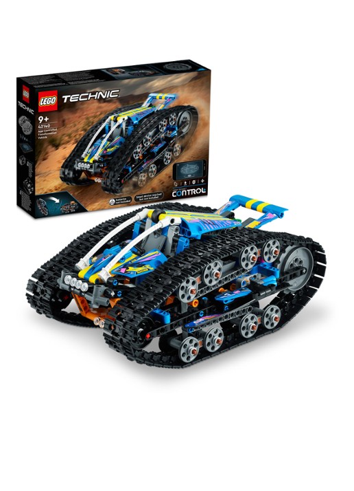 LEGO Technic App RC Transformatie Auto set - 42140 - detail 3 multicolor