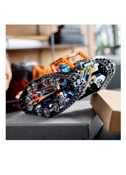 LEGO Technic App RC Transformatie Auto set - 42140 - detail 5 multicolor
