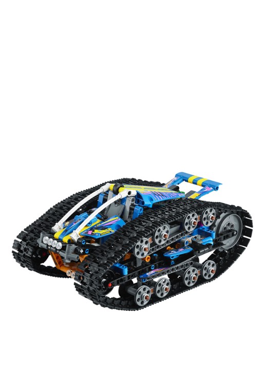 LEGO Technic App RC Transformatie Auto set - 42140 - voorkant 2 multicolor
