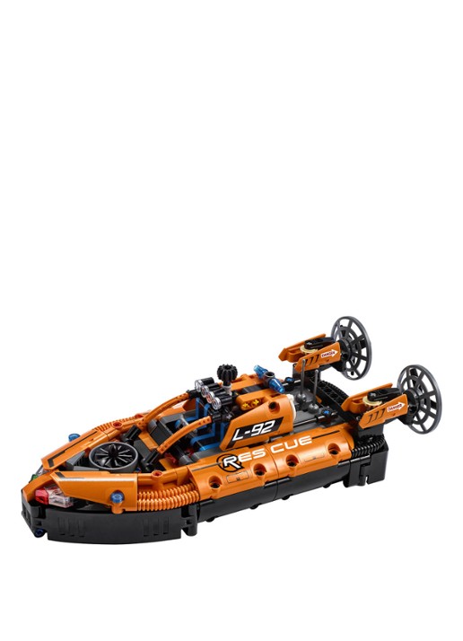 LEGO Technic Reddingshovercraft - 42120 - voorkant 2 oranjebruin