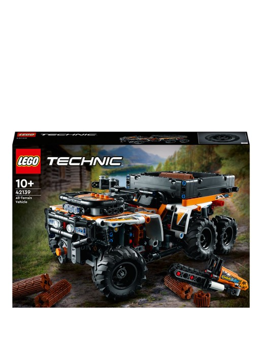 LEGO Technic terreinwagen vrachtwagen set - 42139 - voorkant multicolor