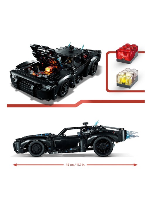 LEGO The Batman Batmobile - 42127 - detail 6 multicolor