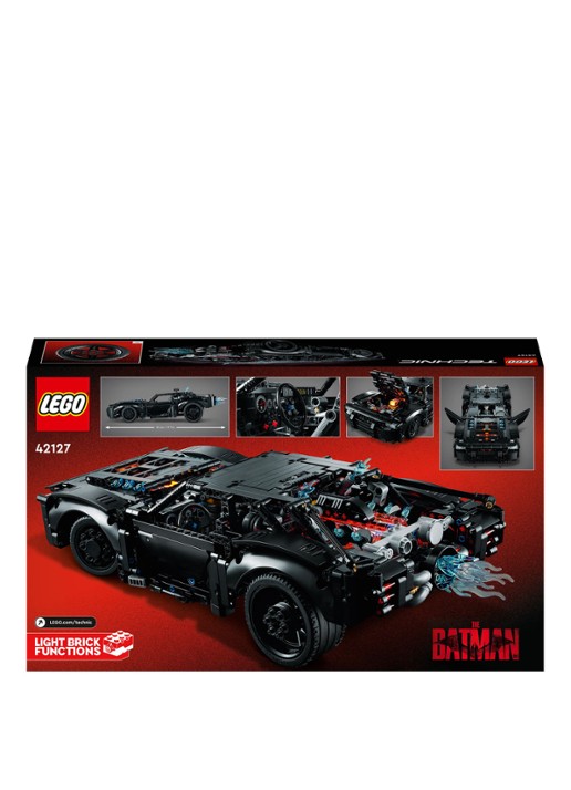 LEGO The Batman Batmobile - 42127 - voorkant multicolor