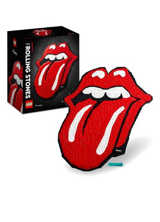 LEGO The Rolling Stones - 31206 - detail 3 steenrood
