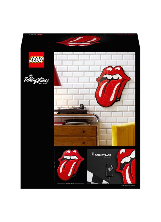 LEGO The Rolling Stones - 31206 - detail 7 steenrood