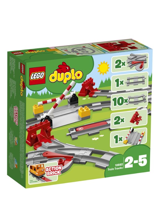 LEGO Treinrails - 10882 - voorkant 5 undefined