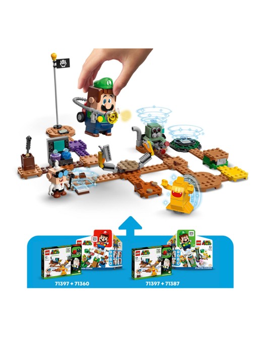 LEGO Uitbreidingsset Luigi’s Mansion-lab en Spookzuiger bouwspeelgoed - 71397 - detail 2 multicolor