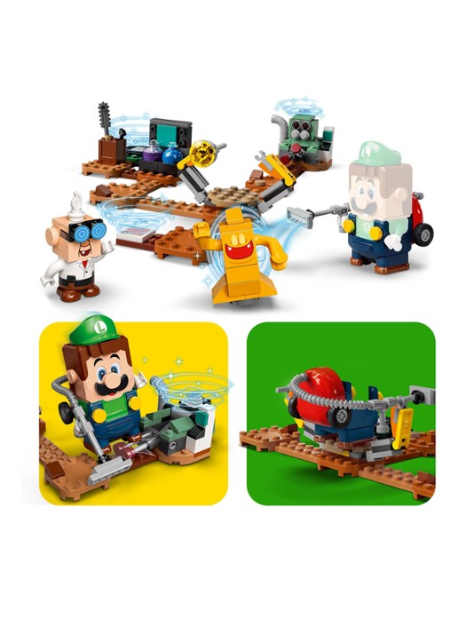 LEGO Uitbreidingsset Luigi’s Mansion-lab en Spookzuiger bouwspeelgoed - 71397 - detail 3 multicolor