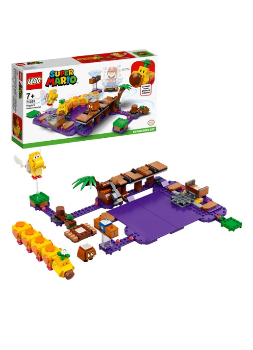 LEGO Uitbreidingsset: Wigglers giftige moeras - 71383 - detail paars
