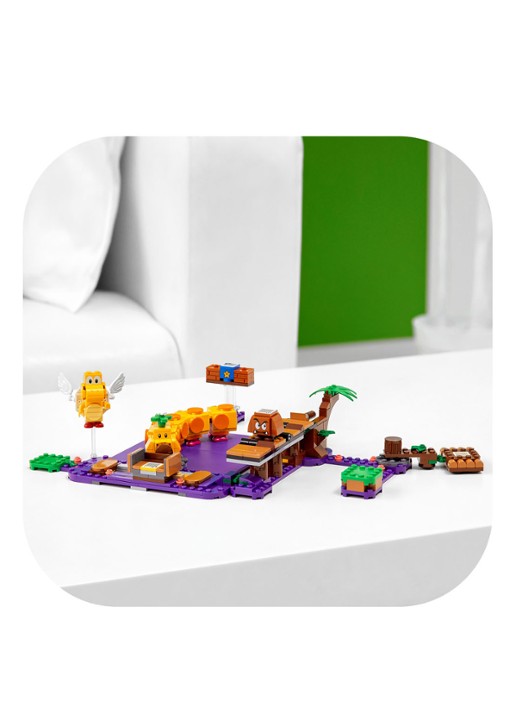 LEGO Uitbreidingsset: Wigglers giftige moeras - 71383 - voorkant 6 paars