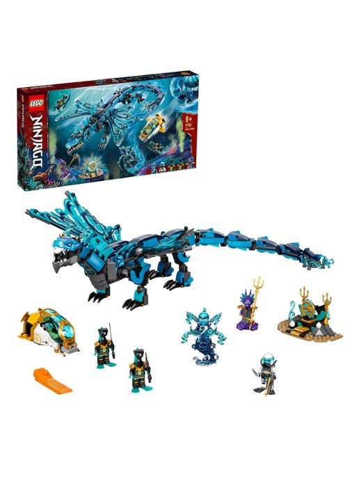 LEGO Waterdraak Speelgoed - 71754 - detail 3 blauw