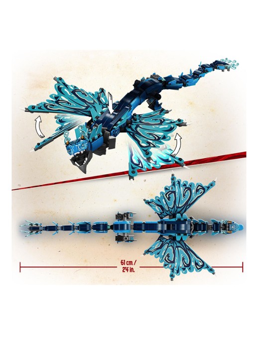 LEGO Waterdraak Speelgoed - 71754 - detail 5 blauw