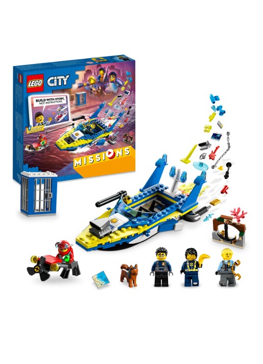 LEGO Waterpolitie recherchemissies - 60355 - detail 3 multicolor