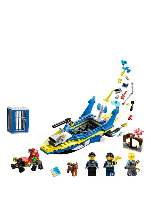 LEGO Waterpolitie recherchemissies - 60355 - voorkant 2 multicolor