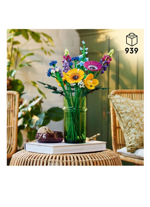 LEGO Wilde Bloemen Boeket - 10313 - detail 4 multicolor