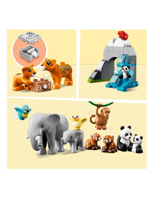 LEGO Wilde dieren van Azië - 10974 - detail 4 multicolor