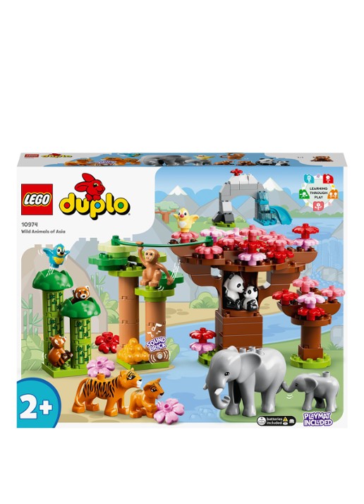 LEGO Wilde dieren van Azië - 10974 - voorkant 6 multicolor