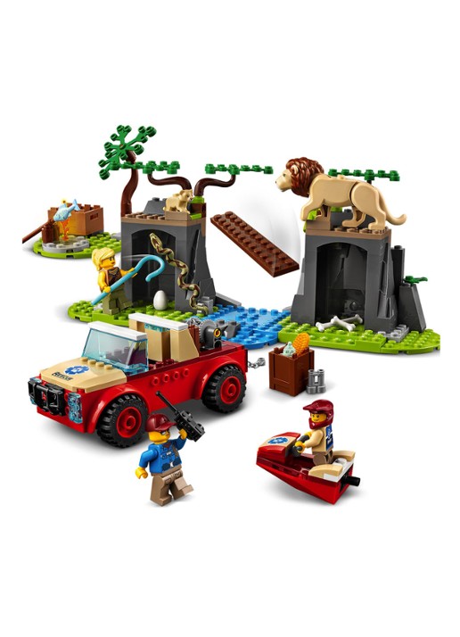 LEGO Wildlife Rescue off-roader - 60301 - detail 2 multicolor