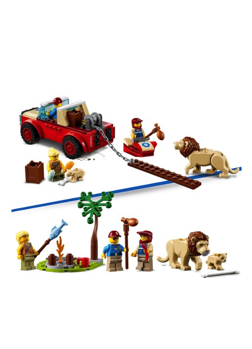 LEGO Wildlife Rescue off-roader - 60301 - detail 3 multicolor