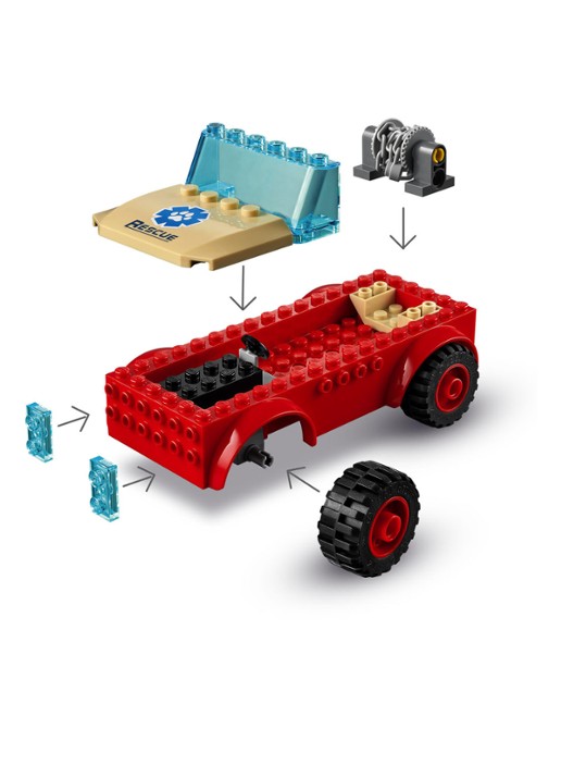 LEGO Wildlife Rescue off-roader - 60301 - detail 5 multicolor