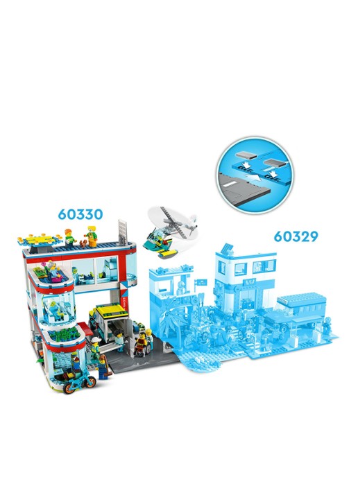 LEGO Ziekenhuis bouwspeelgoed - 60330 - detail 5 multicolor