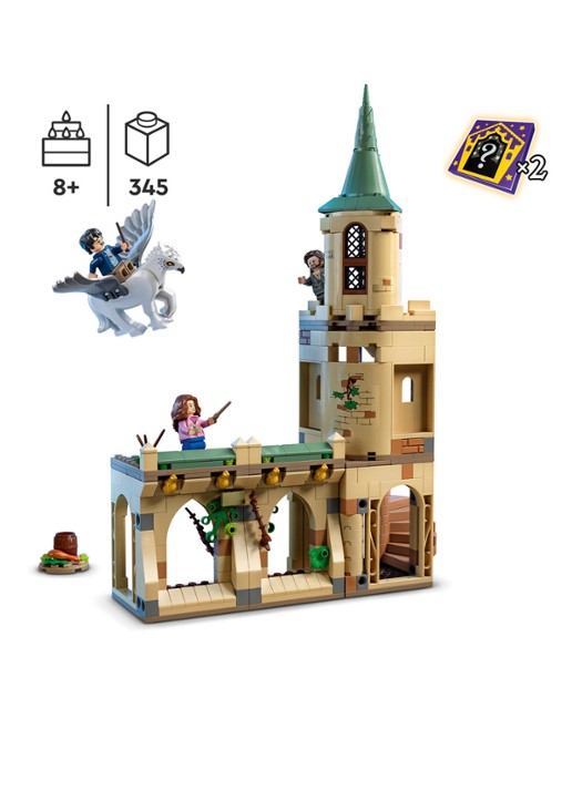 LEGO Zweinstein Binnenplaats: Sirius’ redding - 76401 - detail 3 multicolor